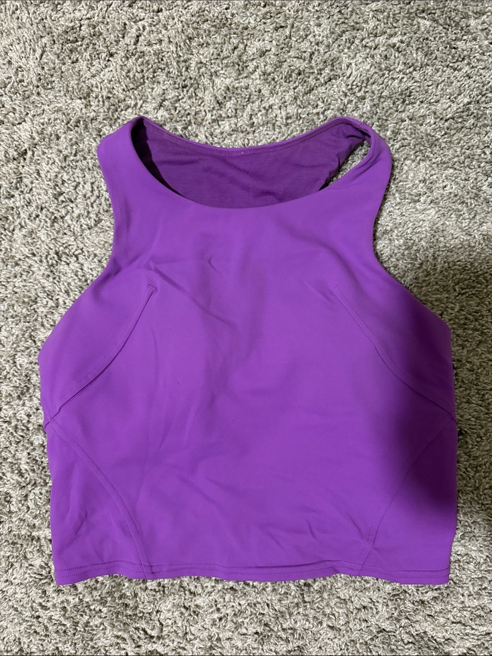 lululemon athletica Vibrant Purple Racerback Sports Bra - Picture 2 of 3